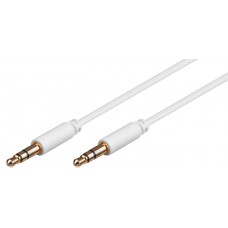 Laidas 3.5 - 3.5 stereo (K-K) 2m baltas (white) Goobay